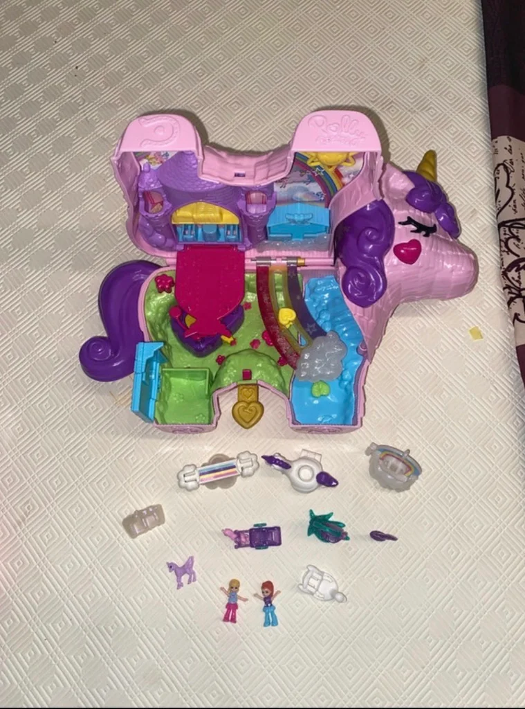 Polly pocket coffret licorne surprise
